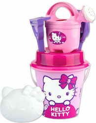 Androni Giocattoli Hello Kitty Beach Bucket Set with Accessories Pink (6pcs)