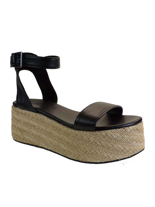 Moods Shoes Πλατφόρμες Black