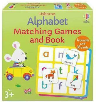 Alphabet Matching Games and Book