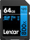 Lexar Professional Blue Series SDXC 64GB Class 10 U3 V30 UHS-I