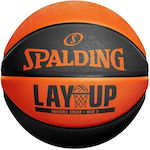 Spalding Basketball Draußen Lay up Orange/Schwarz Größe 7