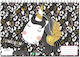 Back Me Up Drawing Pad Glitter Unicorn 1pcs