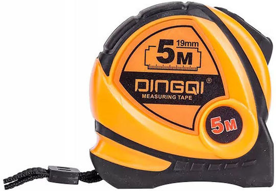Dingqi DMT5M Maßband mit automatischem Rücklauf 19mm x 5m