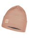 Buff Crossknit Knitted Beanie Cap Pink 126483.508.10.00