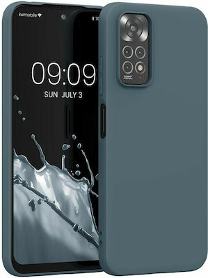 KWmobile Silicone Back Cover Slate Grey (Redmi Note 11 / 11S 4G)