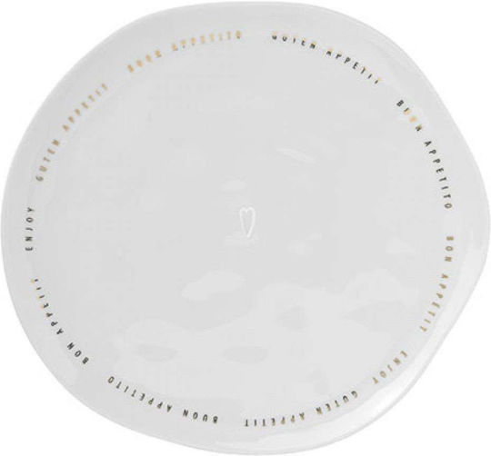 Raeder Bon Apetit Plate Desert made of Porcelain White with Diameter 27.5cm