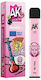 Atomic Disposable E-Cigarette 700 Puffs Mr Pink Without Nicotine 2ml Pink