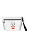 Toiletry Bag in White color 21cm