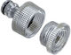Ipierre 22045D Ρακόρ Βρύσης με Θηλυκό Σπείρωμα 19x13mm Διάφανο