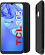 Volte-Tel Camera Guard Back Cover Σιλικόνης Μαύρο (TCL 305/306/30E/30SE)