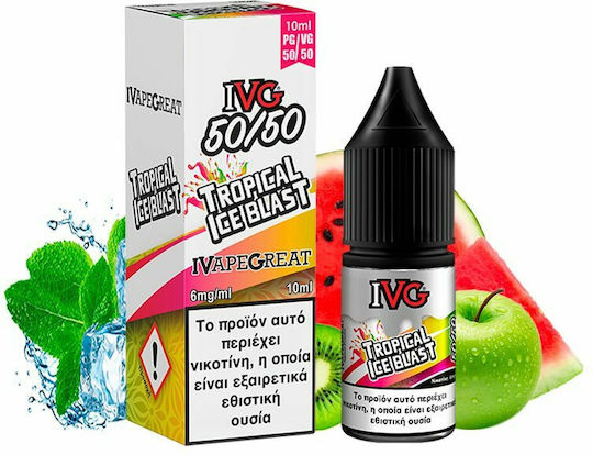 IVG Lichid de Reumplere Gata Tropical Ice Blast IVG cu Aromă de Fructat 6mg 10ml