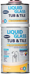 Mercola Liquid Glass Tub & Tile Υγρό Γυαλί Δύο Συστατικών 1000gr