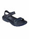 Mitsuko Women's Flat Sandals Sporty in Blue Color