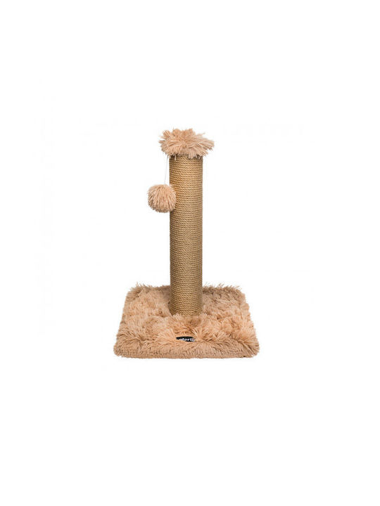 Gloria GL00110BE Cat Scratching Post Pole In Beige Colour 34x34x55 cm I-01537