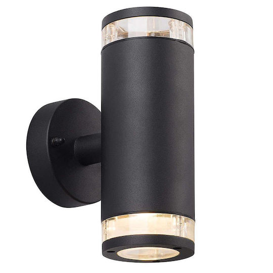 Nordlux Birk Spot de exterior montat pe perete GU10 IP44 15.5x23.5x23εκ.