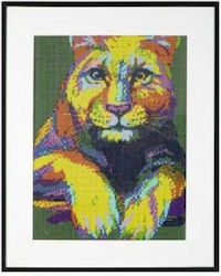 Craft Panther Segeltuch Diamond Painting Kit 40x50cm CR2021-21GE