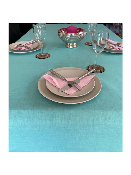 Palatex Tischtuch All Linen Light Green 150x190cm