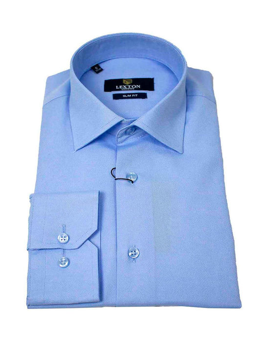 Men's Wedding Shirt LEXTON (OPERA) - SKY BLUE