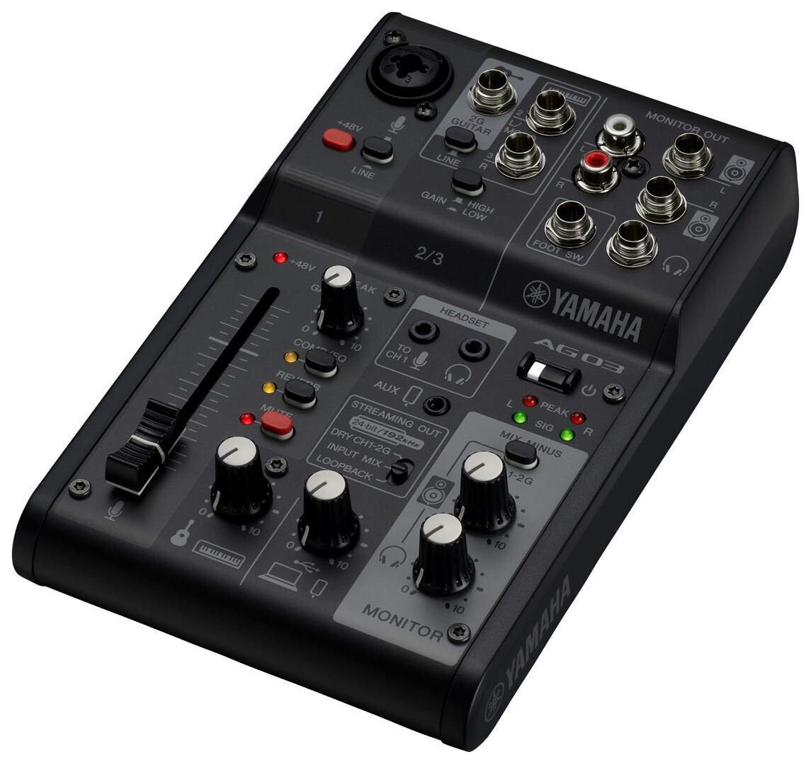 DTM・DAW Yamaha ag03 DTM・DAW YAMAHA AG03 Yamaha AG03 MKII Mixer & Audio