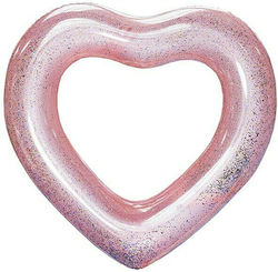 Bestway Kids Inflatable Floating Ring Pink with Glitter 70cm