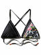 Sprayground Triangle Bikini Top Black