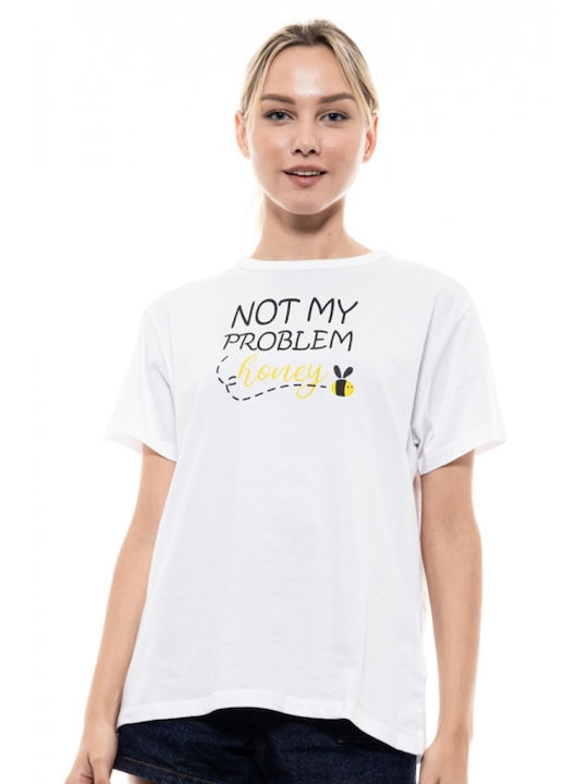 Splendid Damen T-Shirt Weiß