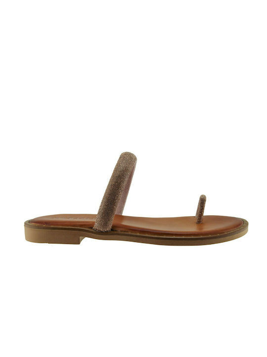 Milanos Sandale pentru femei din piele 38B Copper