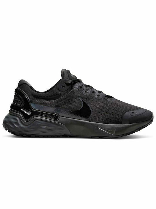 Nike Renew Run 3 Ανδρικά Αθλητικά Παπούτσια Running Μαύρα