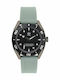 adidas Edition Two Men's Watch 42mm Battery with Green Rubber Strap