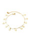 Medisei Bracelet Anklet Chain Dalee made of Steel Gold Plated