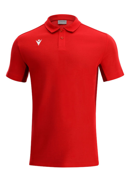 Clarinet Polo Μπλούζα Κοντομάνικη Red / Dark Red