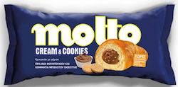 Molto Croissant Cream & Cookies with Flavour Πραλίνα 98gr 1pcs