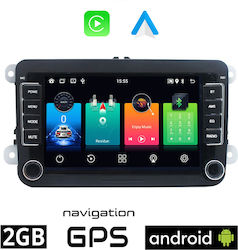 Car-Audiosystem für Seat Leon Skoda Octavia Volkswagen Golf / Passat / Polo (Bluetooth/USB/WiFi/GPS) mit Touchscreen 7"