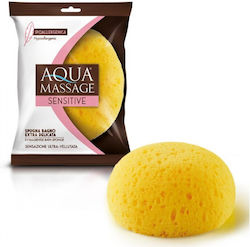Assim Aqua Massage Classic Bath Sponge Yellow 1pcs
