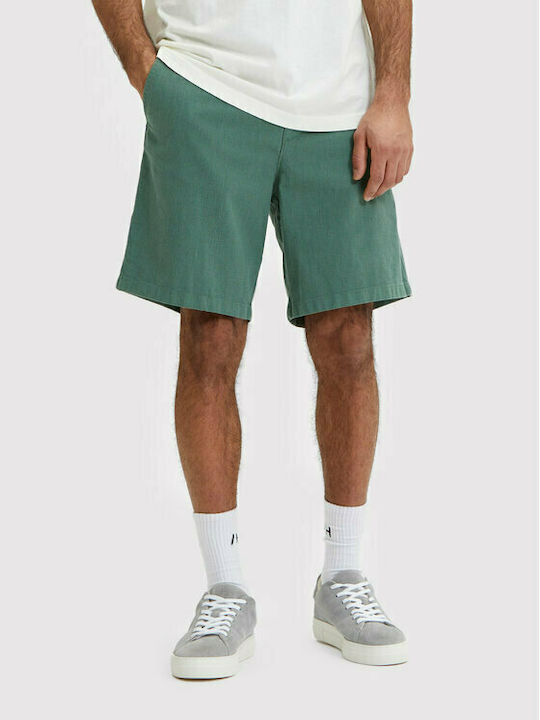 Selected Men's Shorts Chino Green