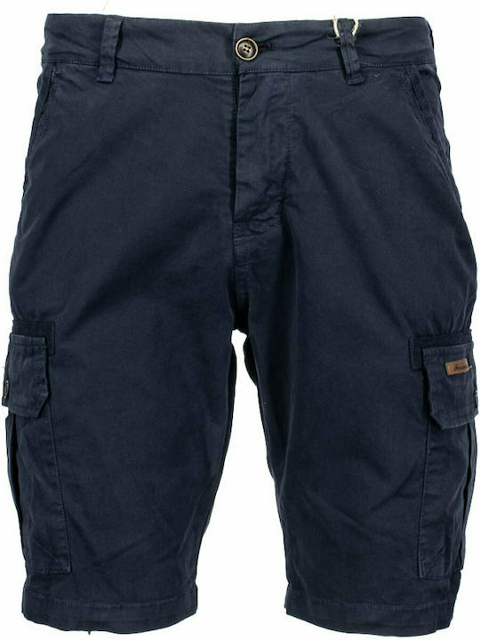 Freeman Clothing Limited Ανδρική Βερμούδα Cargo Navy Μπλε