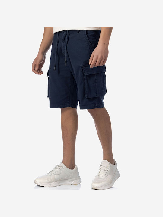 Brokers Jeans Herrenshorts Cargo Marineblau