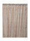 Palatex Κουρτίνα με Τρέσα Caramel Καφέ 270x290εκ.