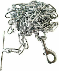 Cresman Dog Leash/Lead Chain Galvanized Silver 2m x 0.35cm
