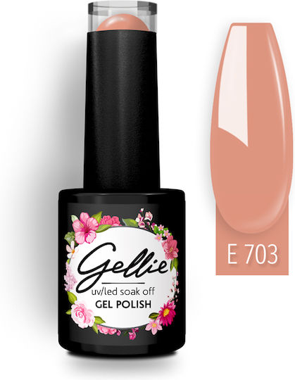 Gellie Ημιμόνιμο Βερνίκι Νυχιών E 703 10ml