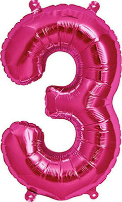 40" Ballon Fuchsia Nummer 3