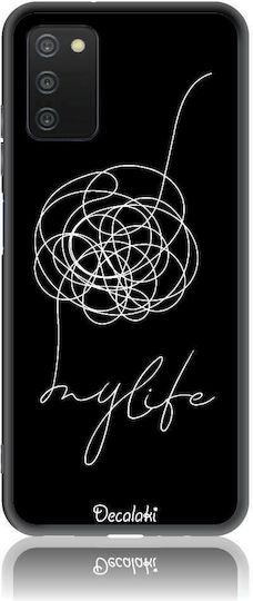 Life Is A Mess Back Cover Σιλικόνης Πολύχρωμο (Galaxy A03s)