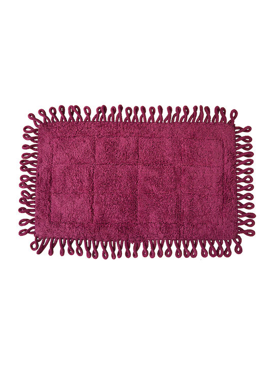 Palatex Πατάκι Μπάνιου Box 3241004 Fuchsia 50x80εκ.