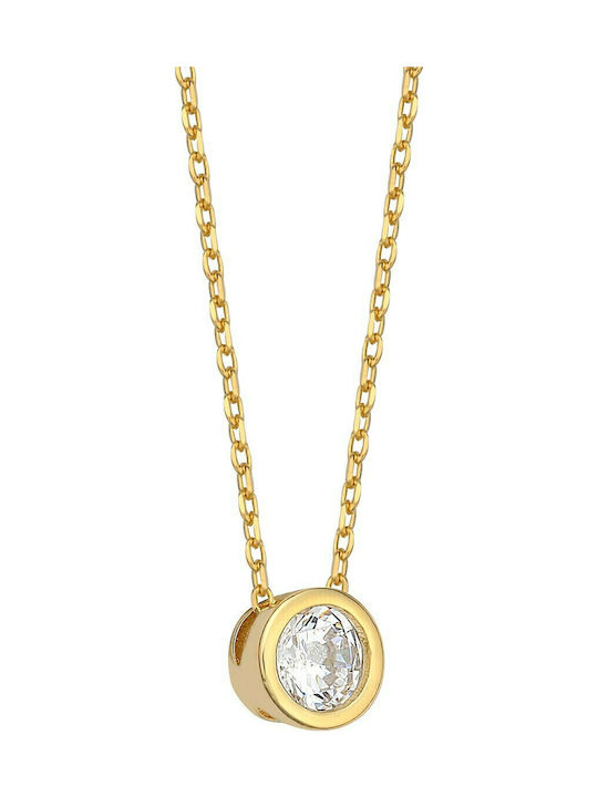 Prince Silvero from Gold Plated Silver with Zircon