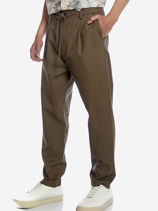 Brokers Jeans Pantalon Bărbați Kaki
