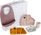 Done by Deer Feeding Set Friends Mix made of Silicone with Non-Slip Base Multicolour 3pcs
