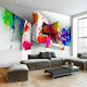 Self-adhesive Wall Mural Three-dimensional Shapes 245x175cm