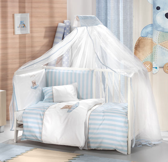 Saint Clair Mückennetz Kinderbett aus Tüll 1761090215003 Blau
