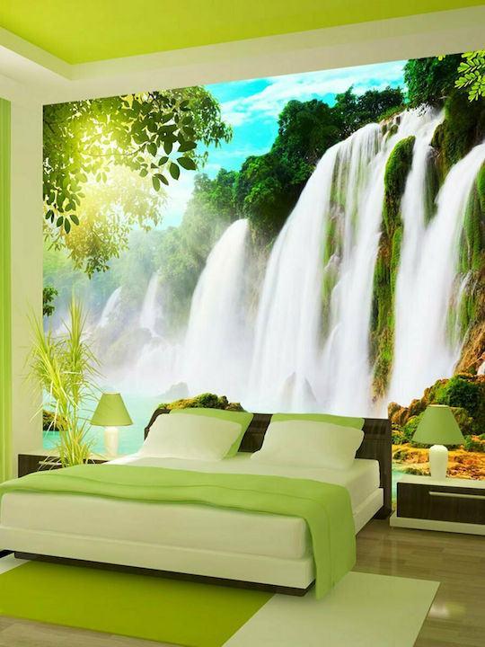 Fototapet de Perete 250x175cm The beauty of nature: Waterfall Tesatura