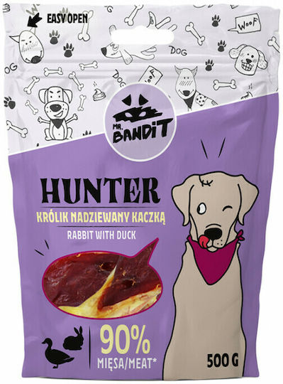 Mr. Bandit Hunter Λιχουδιές Σκύλου με Λαγό 500gr